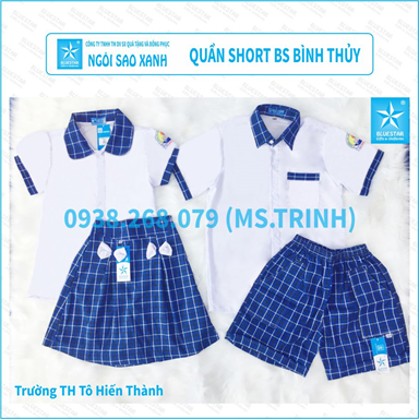 Quần short BS Bình Thủy - Tiểu học Tô Hiến Thành